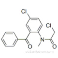 N- (2-benzoil-4-clorofenil) -2-cloro-N-metilacetamida CAS 6021-21-2